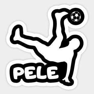 Pele Bicycle Kick Sticker